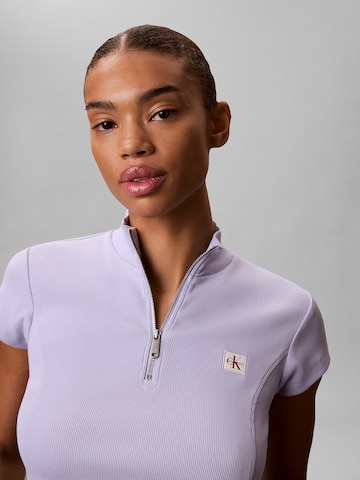 Calvin Klein Jeans Regular Shirt in Lila