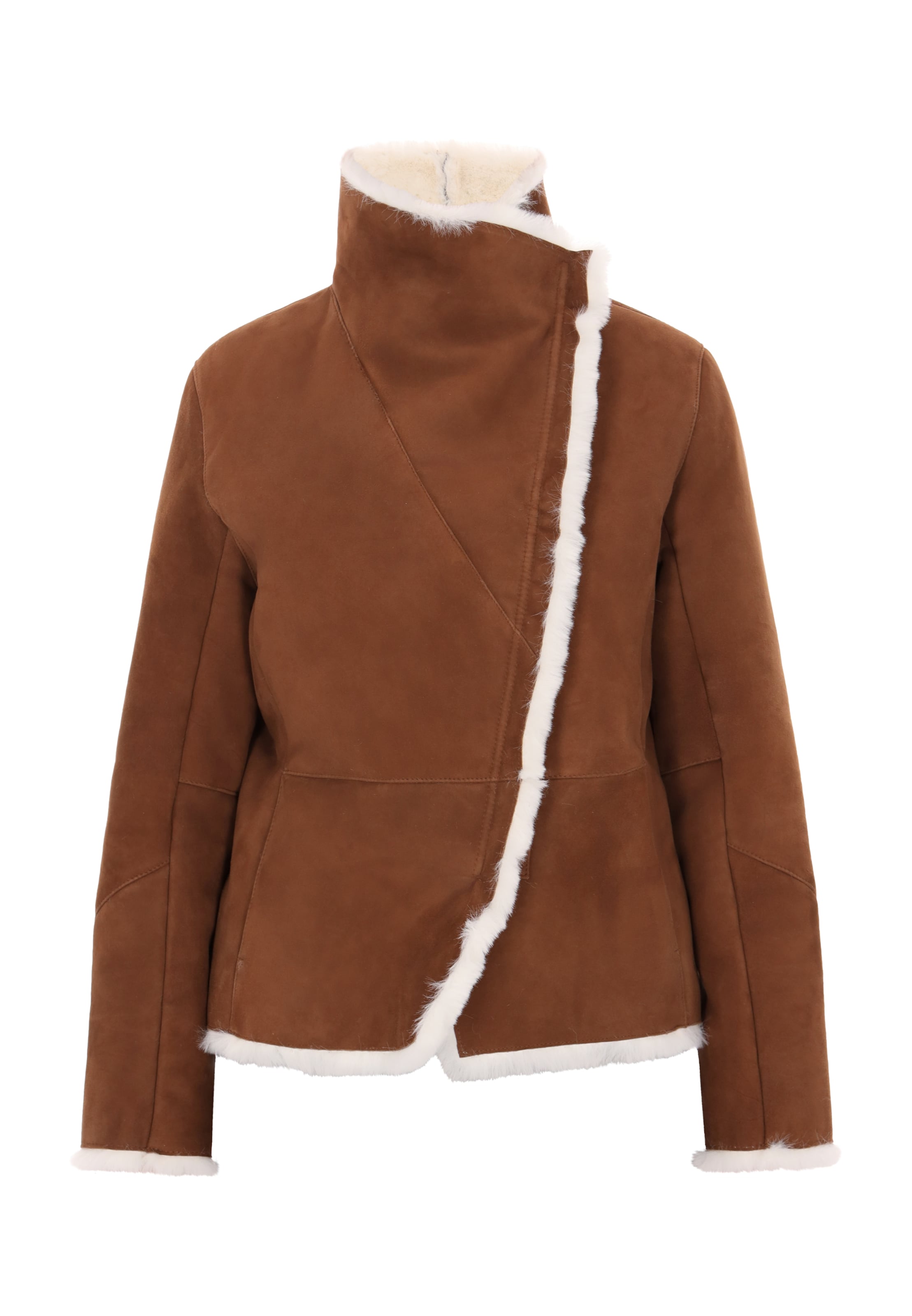 DreiMaster Vintage Winter jacket in Brown: front