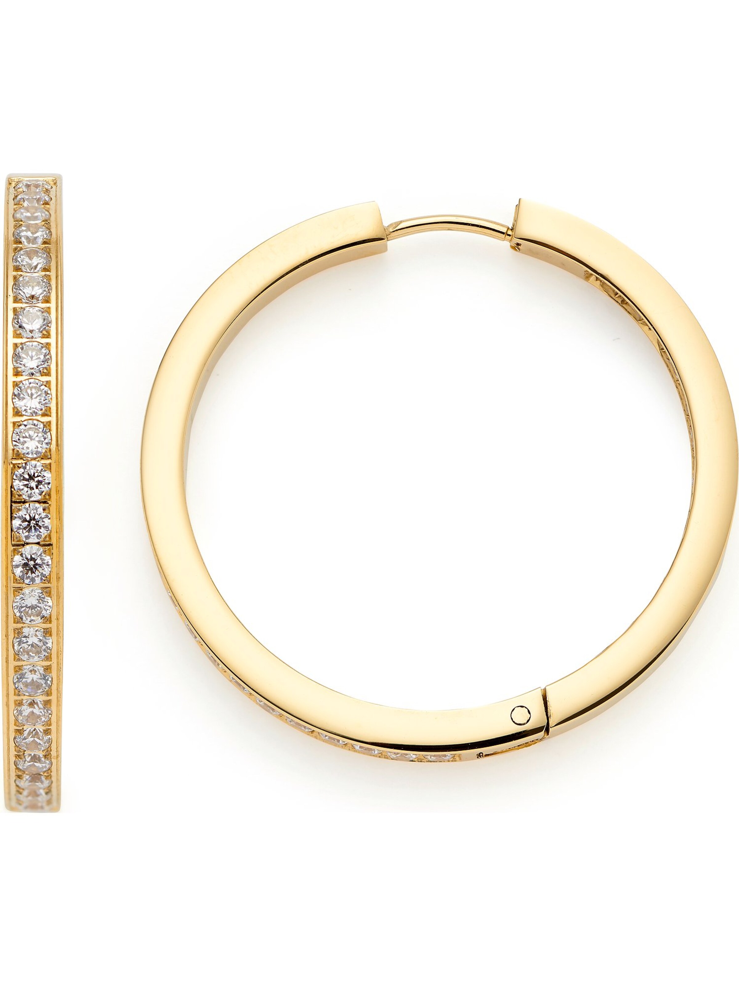 LEONARDO Ohrringe in Gold: Vorderseite