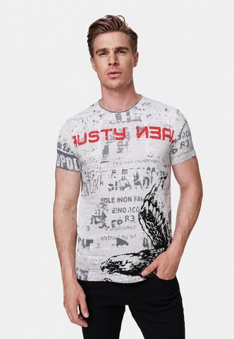Rusty Neal Shirt in Grey: front