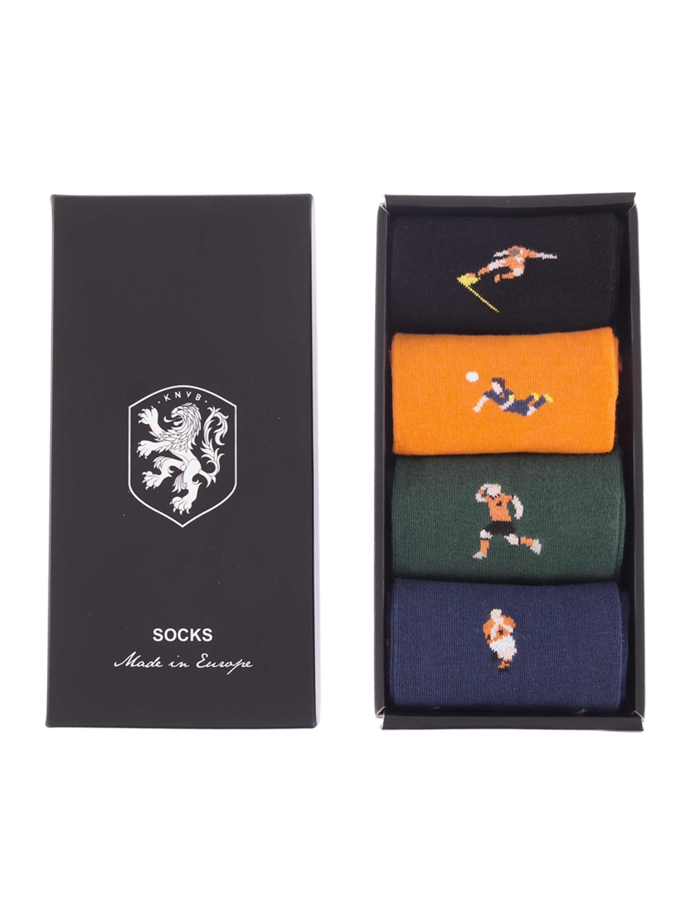 COPA FOOTBALL Football socks 'Nederland Casual Sokken Box' in Black: front