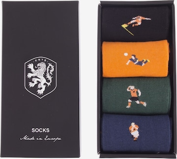 COPA FOOTBALL Football socks 'Nederland Casual Sokken Box' in Black: front