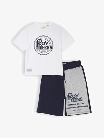 Roy Rogers Set 'PODIUM' in White: front