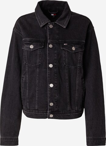 Veste mi-saison Tommy Jeans en noir : devant