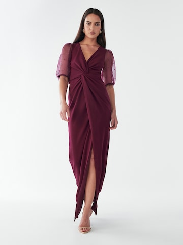 BWLDR Jurk 'Chiara' in Lila: voorkant