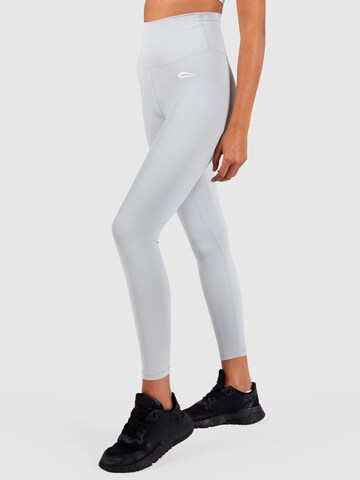 Smilodox Skinny Workout Pants 'Affectionate' in Grey