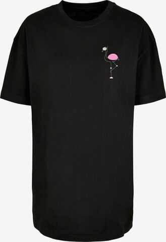 T-shirt 'Flamingo' Merchcode en noir : devant