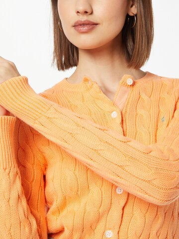 Polo Ralph Lauren Knit Cardigan in Orange