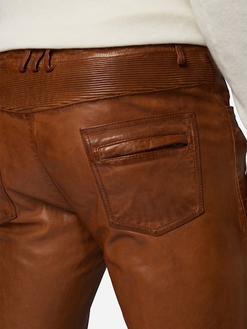 Slimfit Pantaloni 'Franklin' di RICANO in marrone