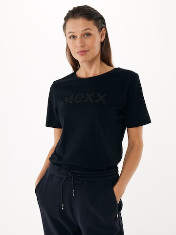Tricou 'Clover' de la MEXX pe negru: față