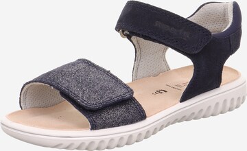 SUPERFIT Sandal 'SPARKLE' i blå: framsida