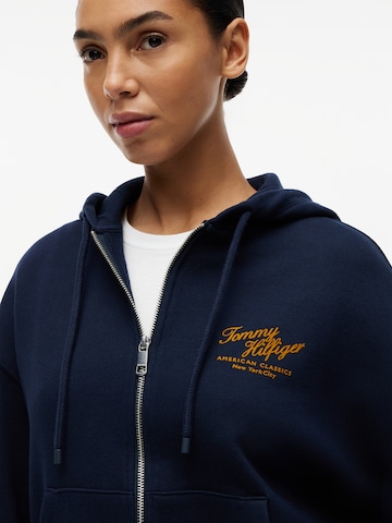 TOMMY HILFIGER Кофта на молнии в Синий