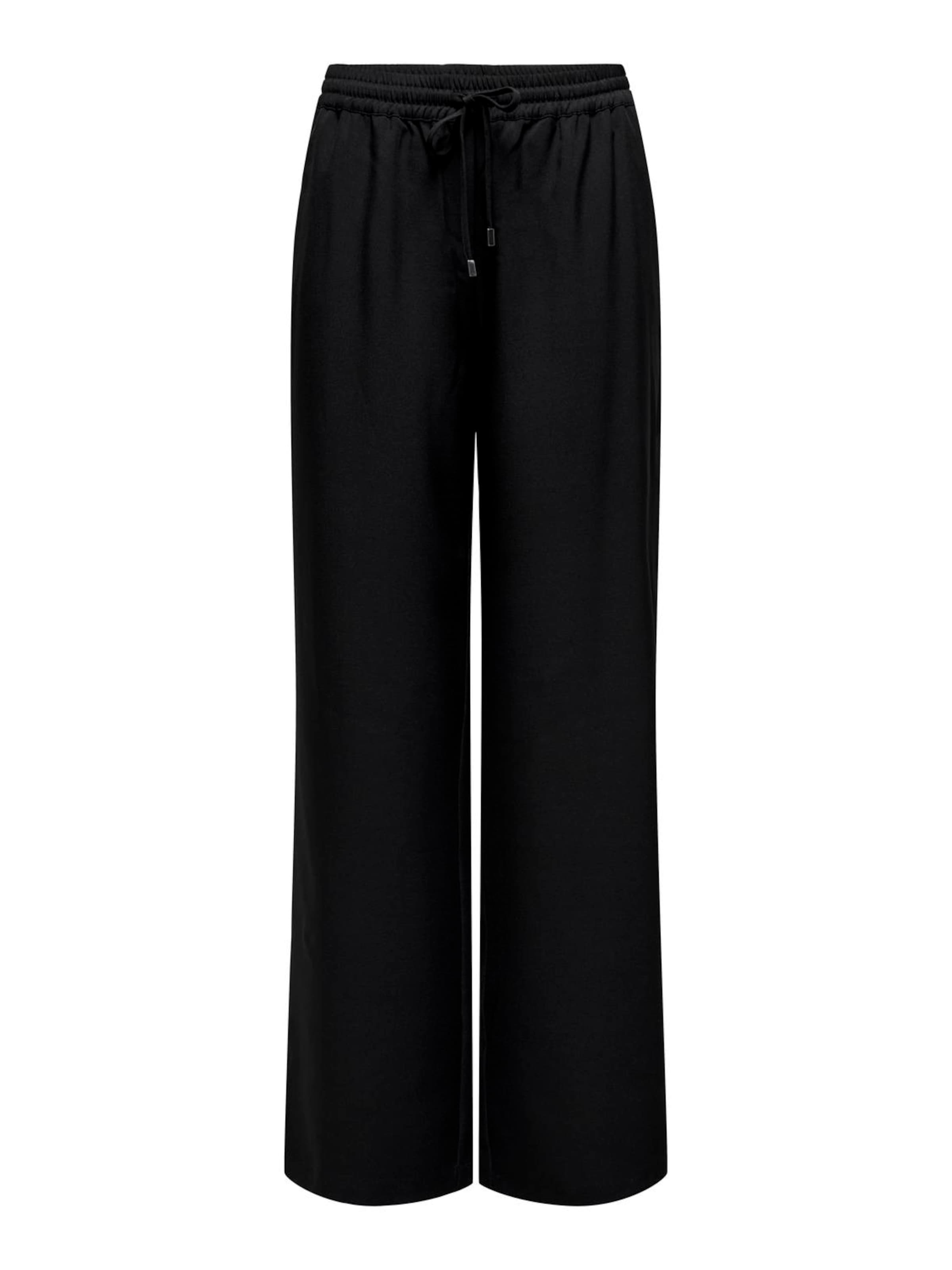 Regular Pantalon 'ONLGINNY' ONLY en noir : devant