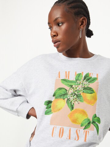 River Island Sweatshirt 'AMALFI' in Grey