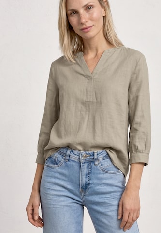 STREET ONE Blouse in Beige: front