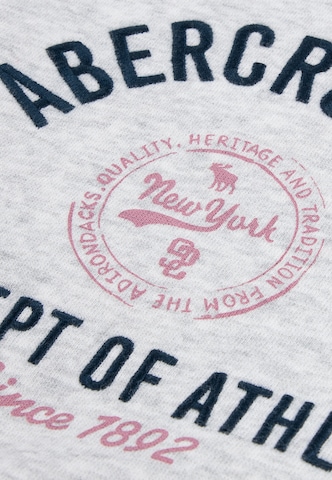 Abercrombie & Fitch Суичър в сиво