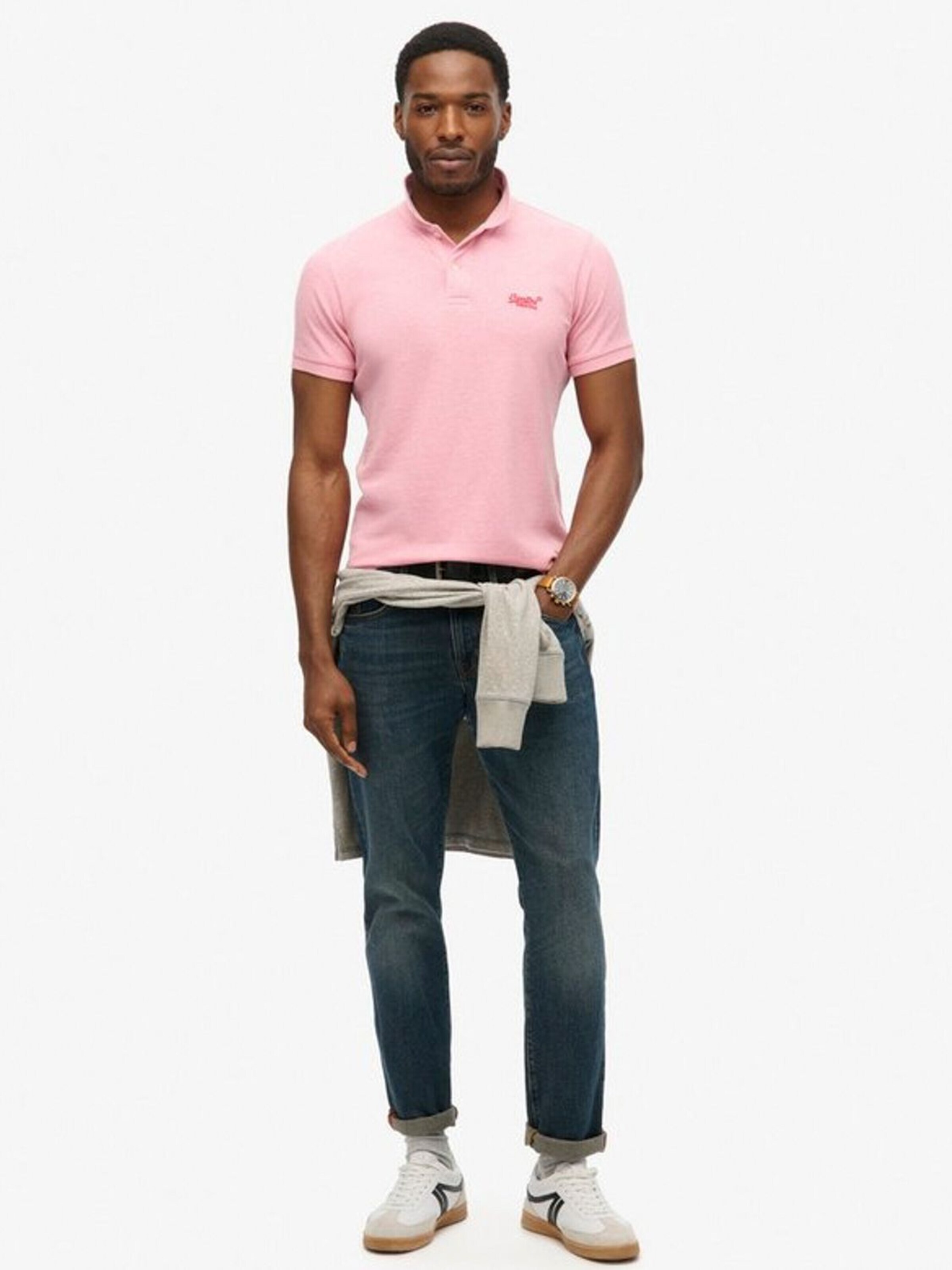 Superdry Shirt in Roze
