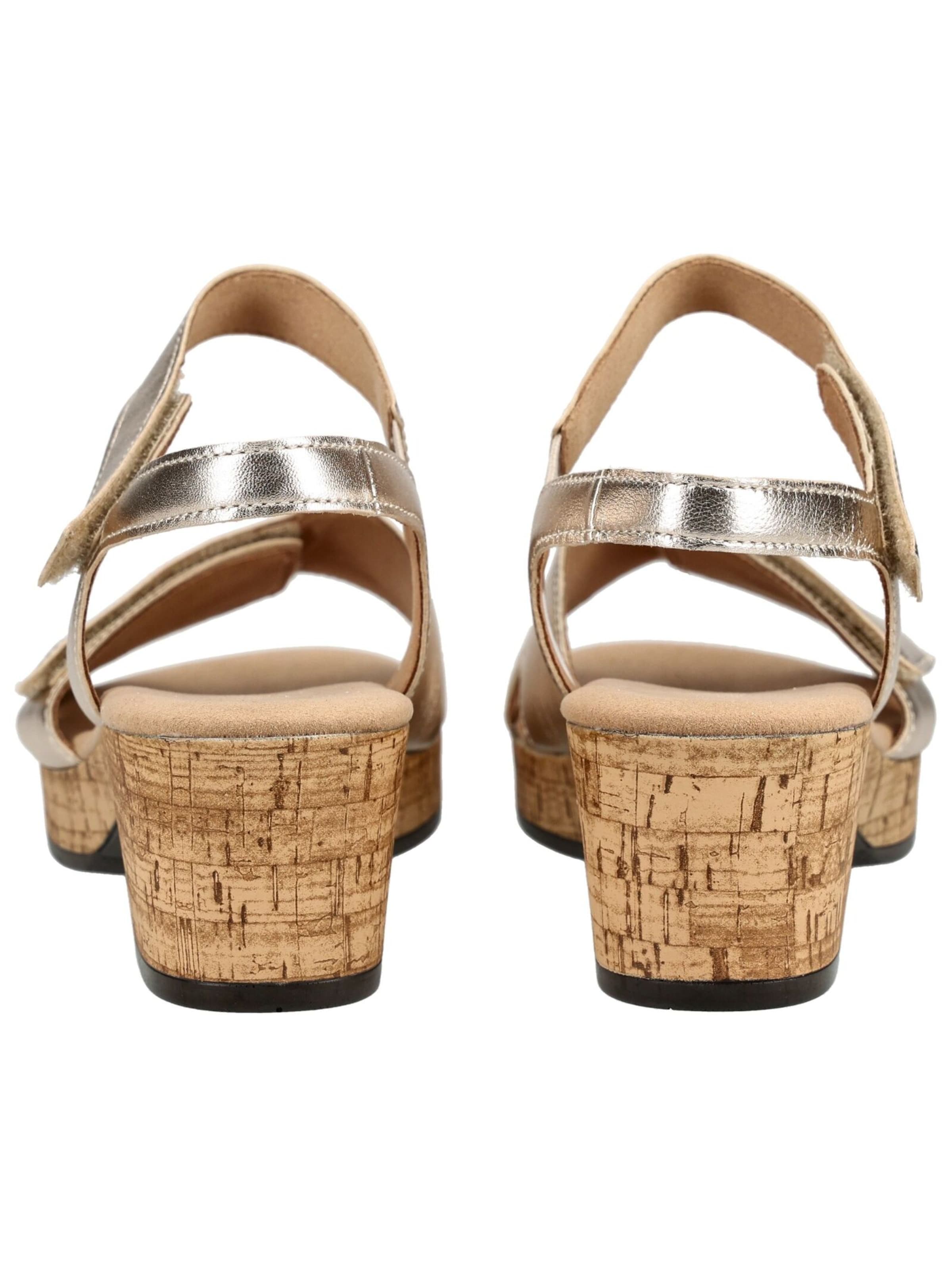 Sandales à lanières GABOR en or