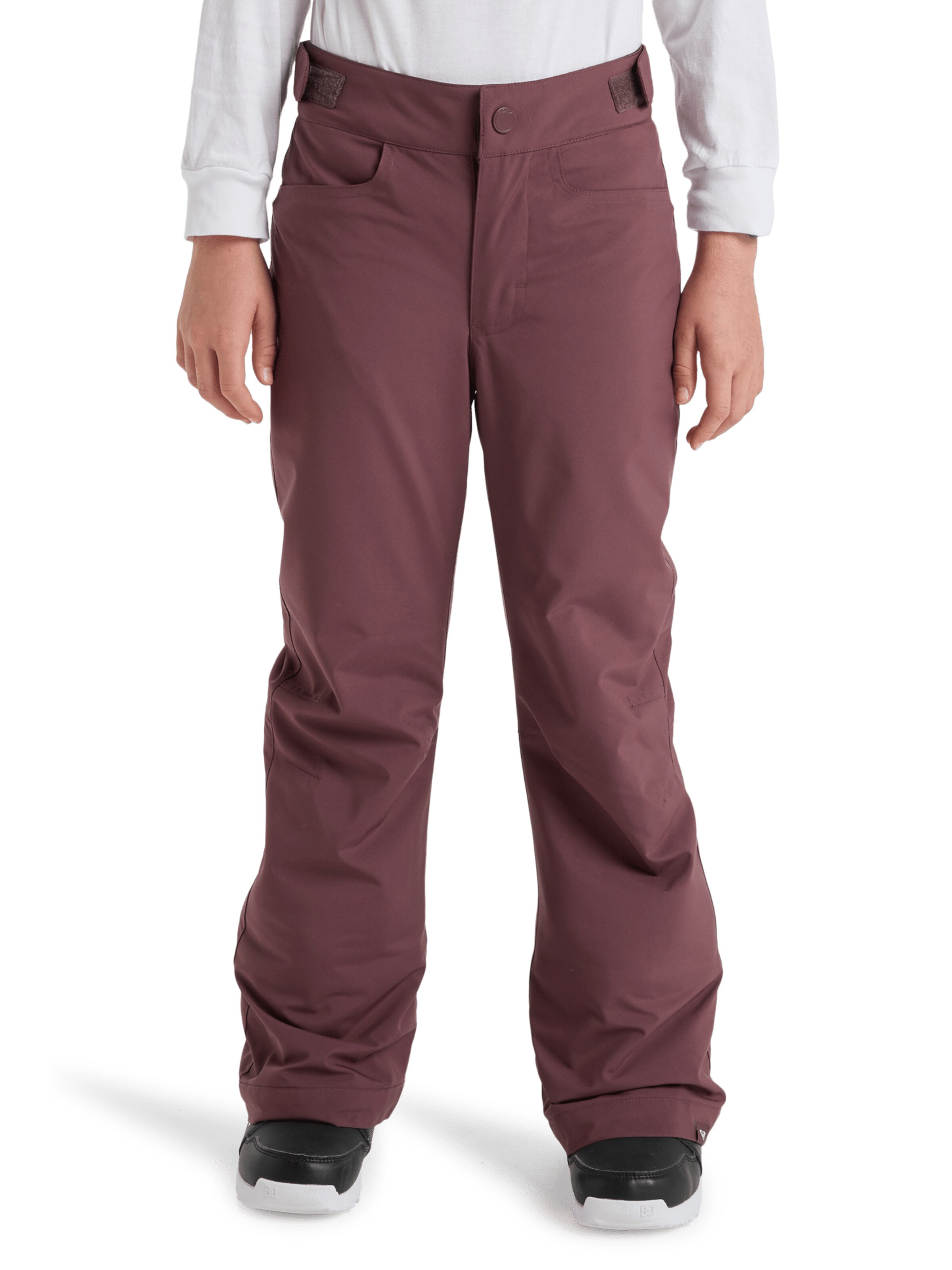 ROXY Workout Pants 'Backyard' in Purple: front