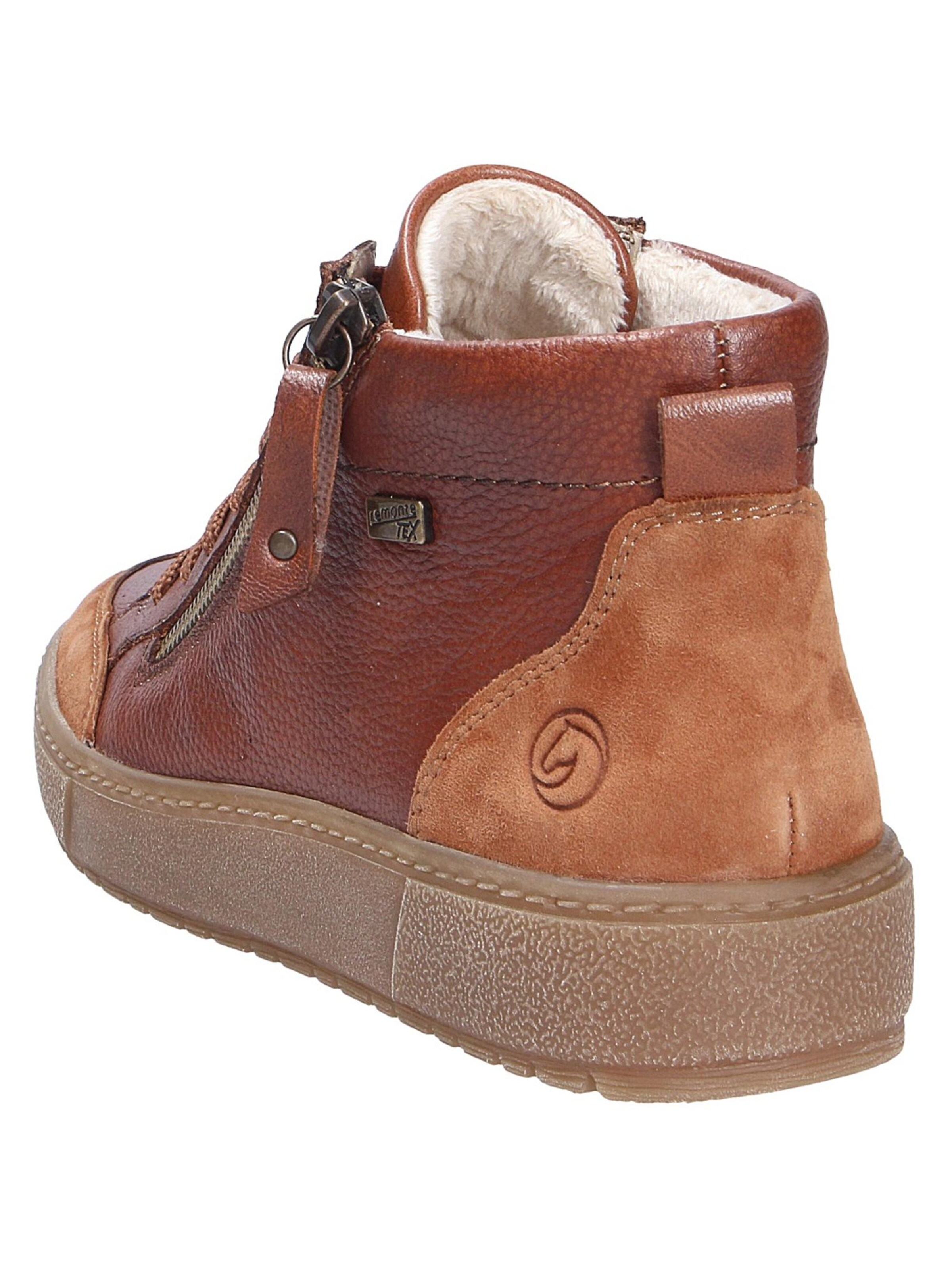 REMONTE Lace-Up Boots in Brown