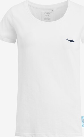 T-shirt 'Ocean' MBRC the ocean en blanc : devant