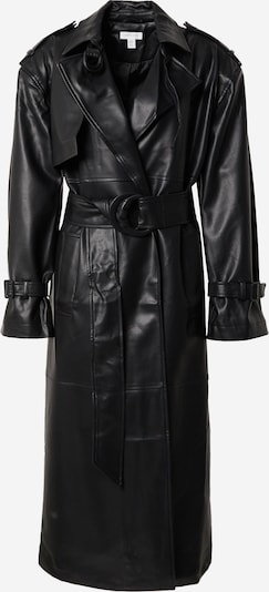 TOPSHOP Ανοιξιάτικο και φθινοπωρινό παλτό σε μαύρο, Άποψη προϊόντος