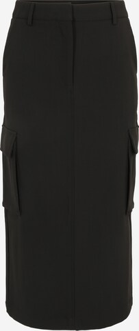 Y.A.S Petite Skirt 'POCKA' in Black: front