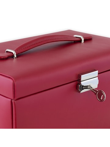 Portagioie 'Schmuckkasten - Leder' di Friedrich23 in rosso
