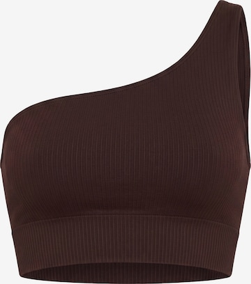 Reggiseno di Aim'n in marrone: frontale