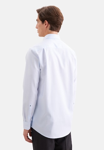 Coupe regular Chemise business SEIDENSTICKER en bleu