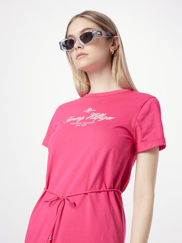 TOMMY HILFIGER Jurk in Roze