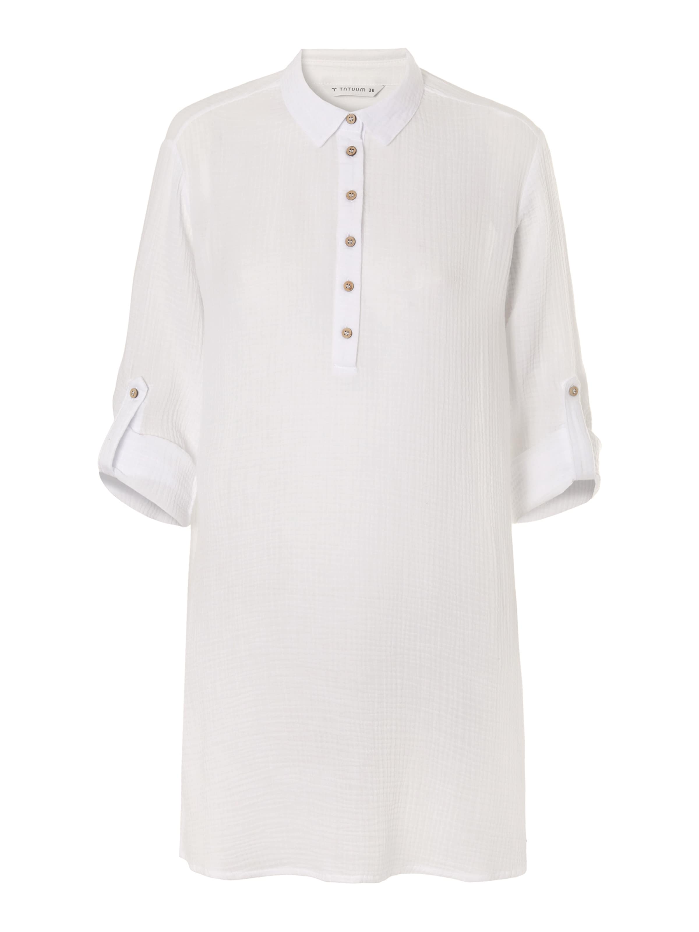 TATUUM Туника 'Yola' в бяло: отпред