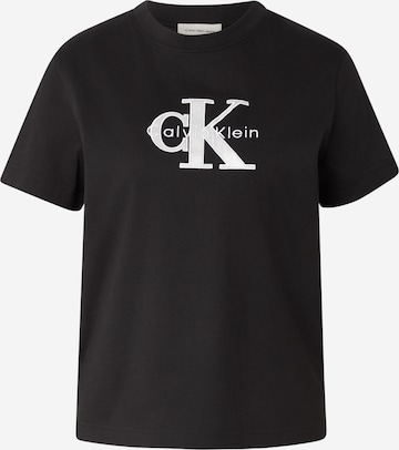 Calvin Klein Jeans Koszulka 'CLASSIC' w kolorze czarny: przód