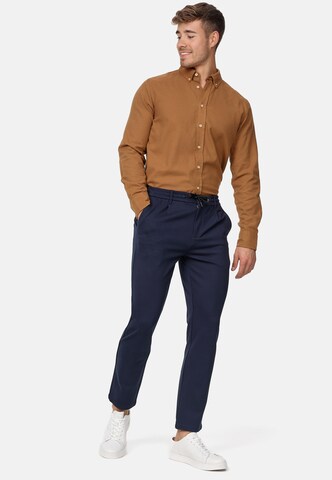 JEFF Regular Chino trousers 'Dyer' in Blue