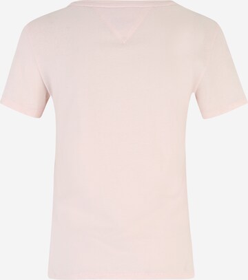 T-shirt Tommy Jeans en rose