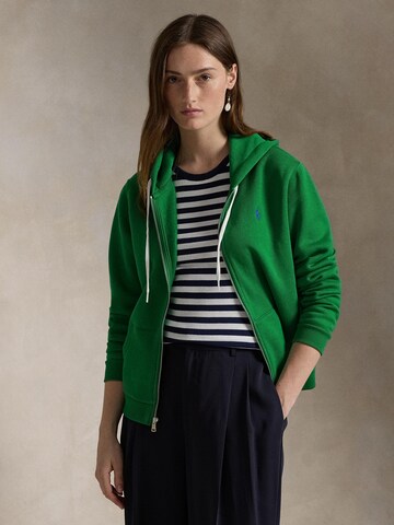 Veste de survêtement Polo Ralph Lauren en vert : devant