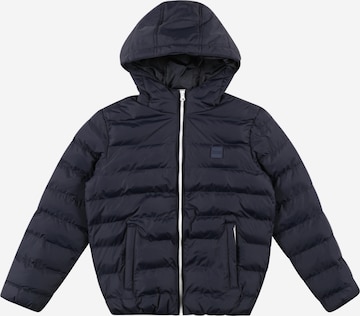 Urban Classics Kids Between-season jacket 'Basic Bubble' in Blue: front