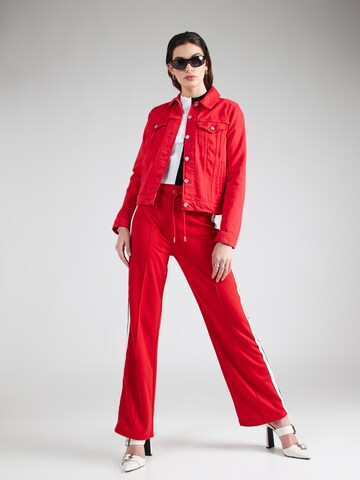 River Island Wide leg Broek in Rood