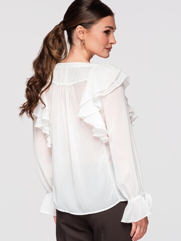 Ombre - Blusa en beige