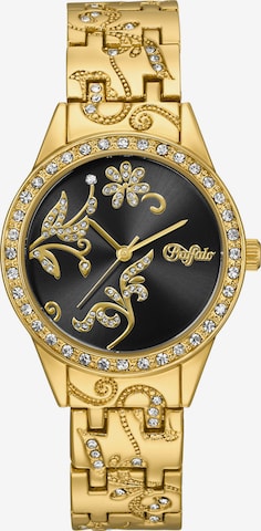 BUFFALO Analog Watch in Gold: front