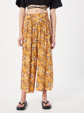 Wide leg Pantaloni di Tranquillo in arancione: frontale