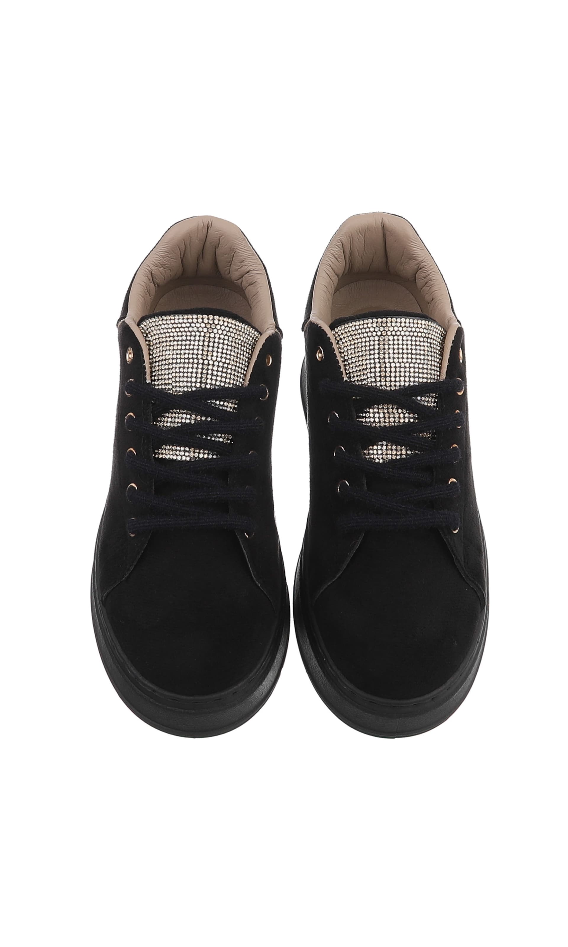 Ital-Design Sneaker in Schwarz