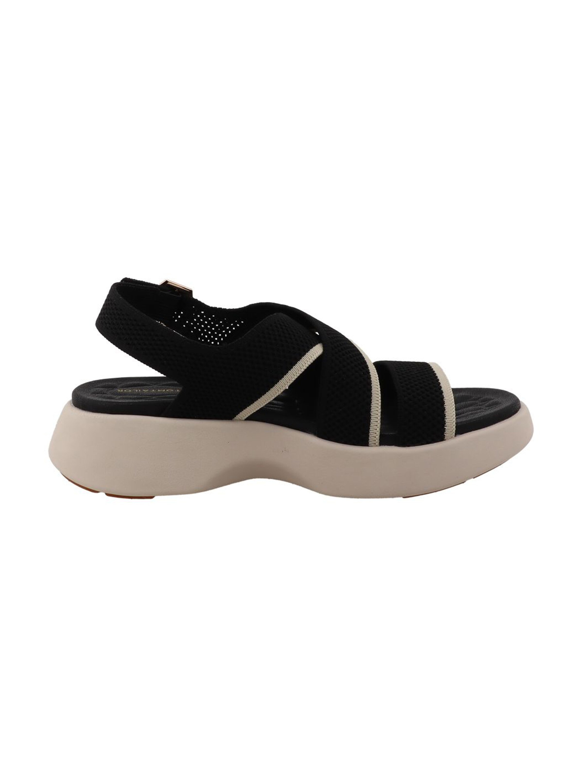 TOM TAILOR - Sandalias en negro