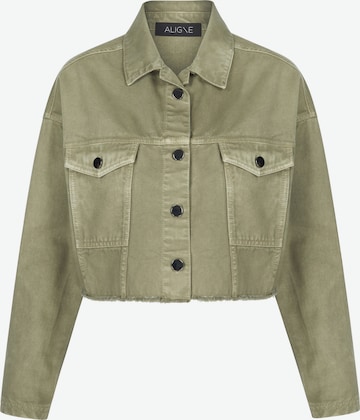 Aligne Between-Season Jacket 'Catrina' in Green: front