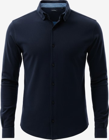 Chemise Ombre en bleu : devant