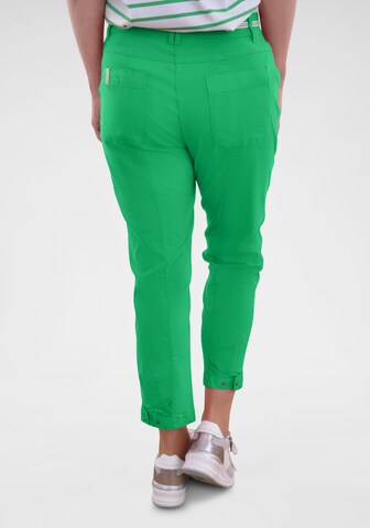 Navigazione Slim fit Pleated Pants in Green