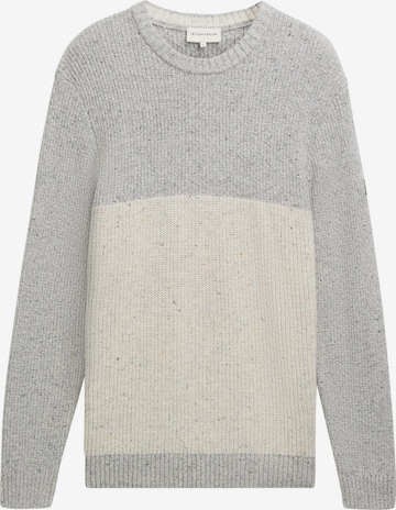 TOM TAILOR Sweater in Grey: front