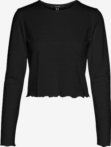 T-shirt 'Mira' VERO MODA en noir : devant