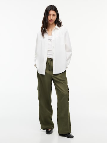 Tommy Jeans Блузка 'ESSENTIAL' в Белый