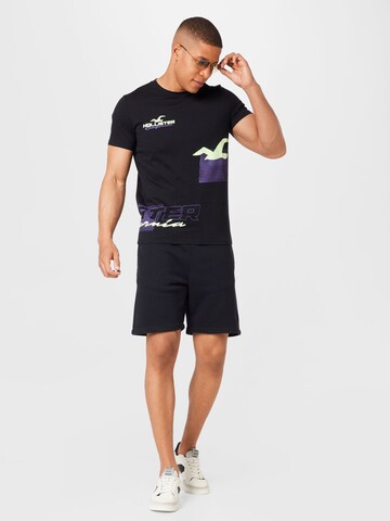 HOLLISTER T-Shirt in Schwarz